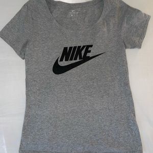 Grey Nike cotton athletic/casual tee